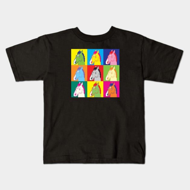 Bojack Horseman - Netflix Original Adult animation Kids T-Shirt by humoursimpson